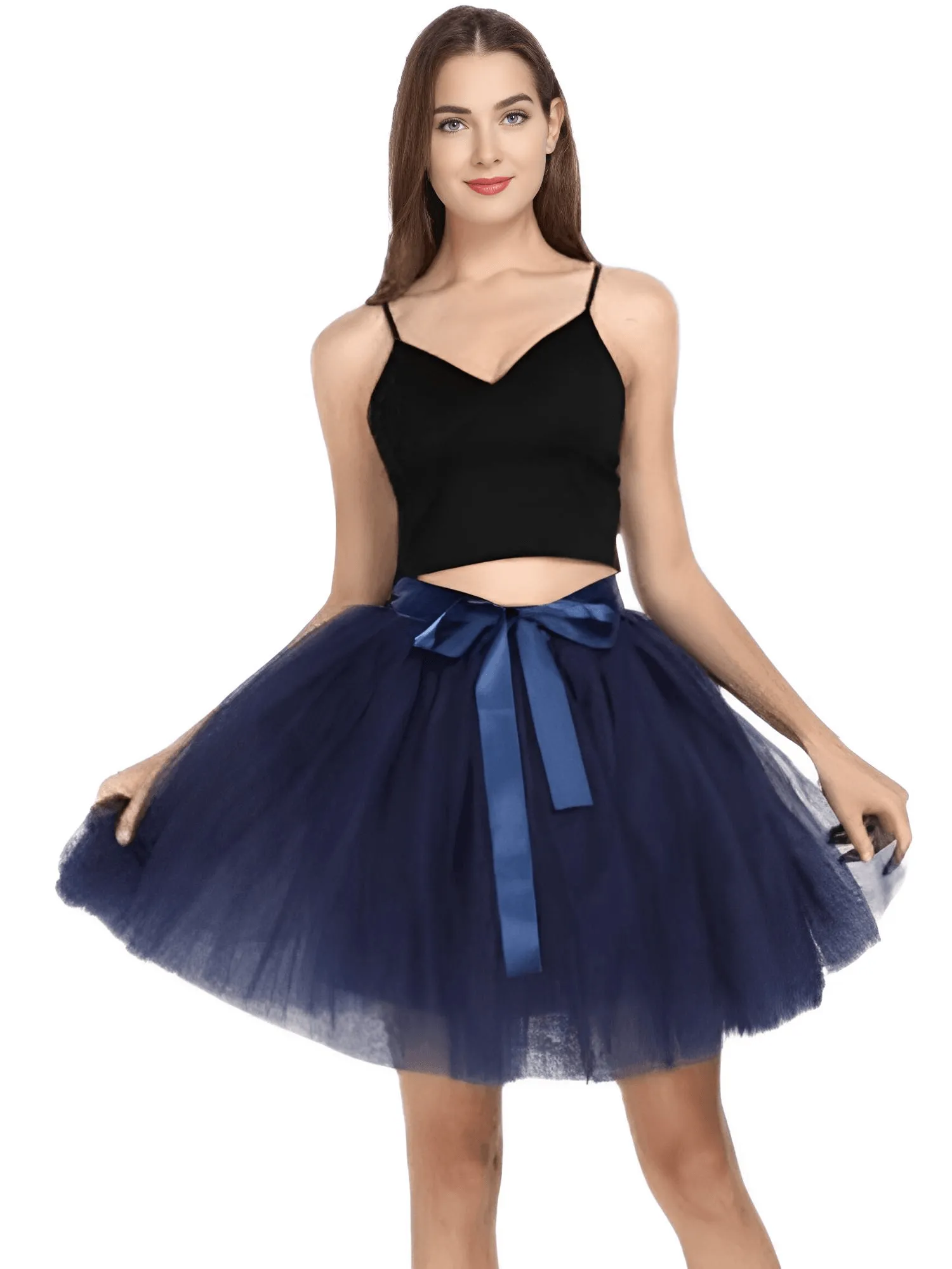 7 Layer High Waist Tutu Tulle Skirts For Women - In 22 Colors!