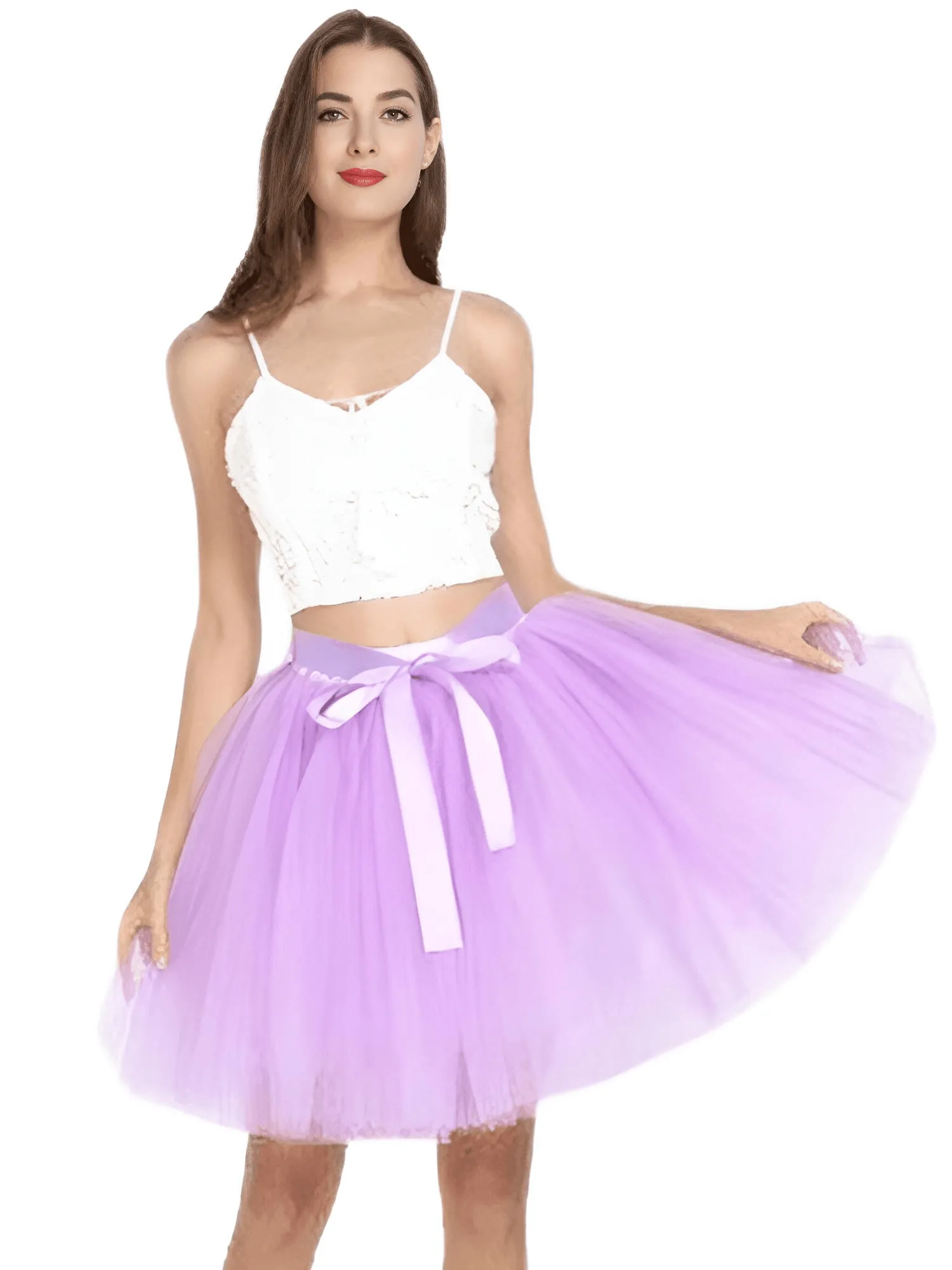 7 Layer High Waist Tutu Tulle Skirts For Women - In 22 Colors!