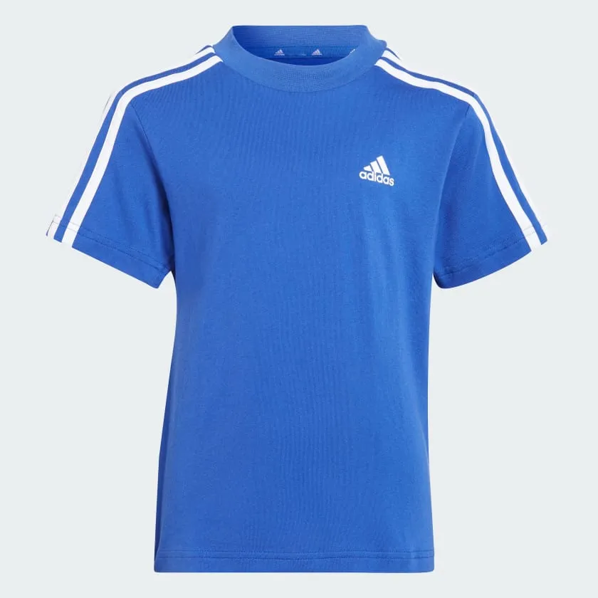 ADIDAS JUNIOR ESSENTIALS 3-STRIPES BLUE SET