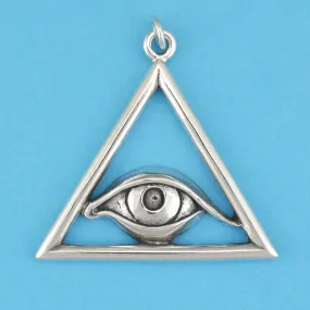 All Seeing Eye/Triangle Pendant