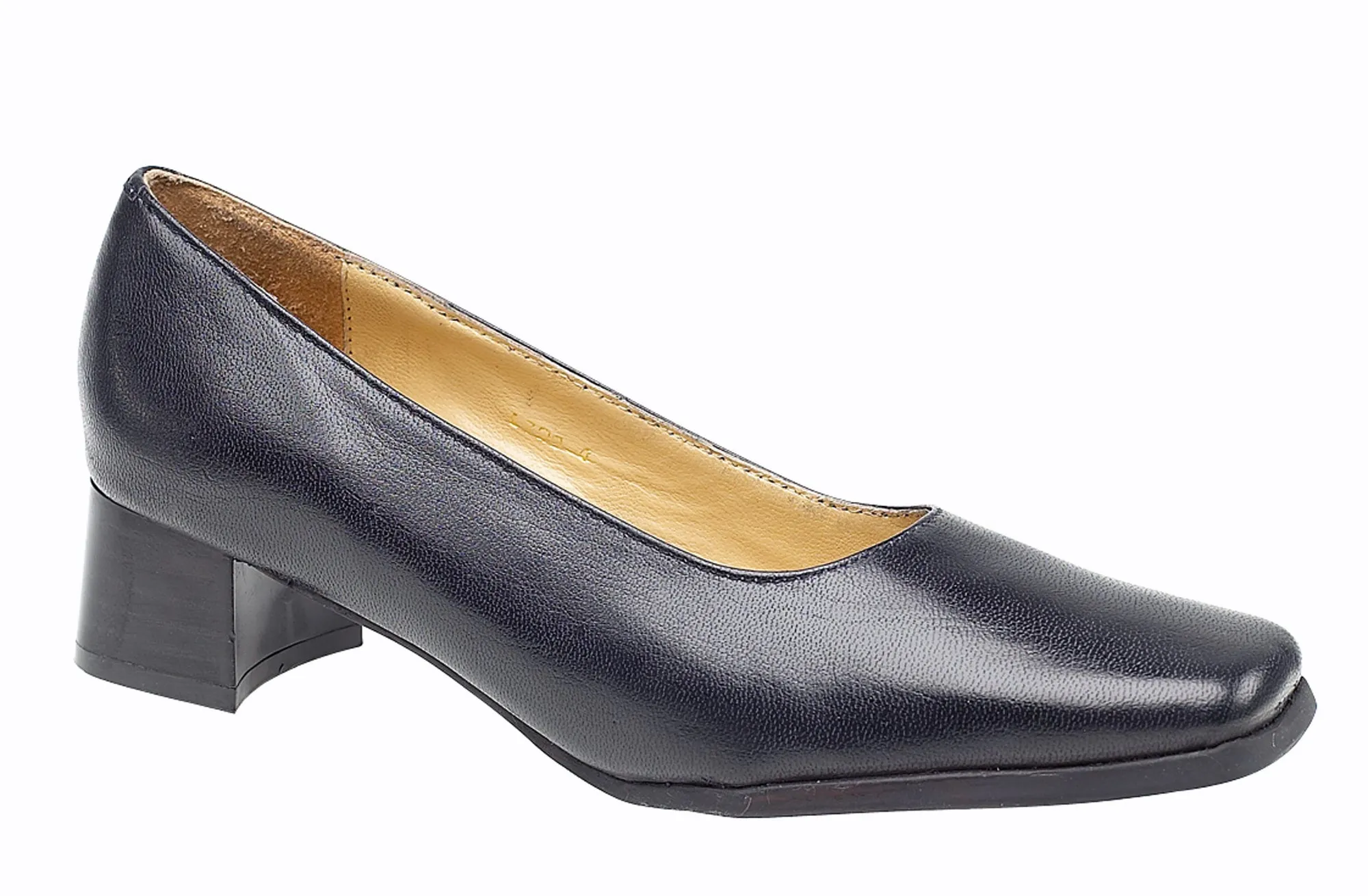 Amblers Walford X Wide Fit Womens Court Shoe