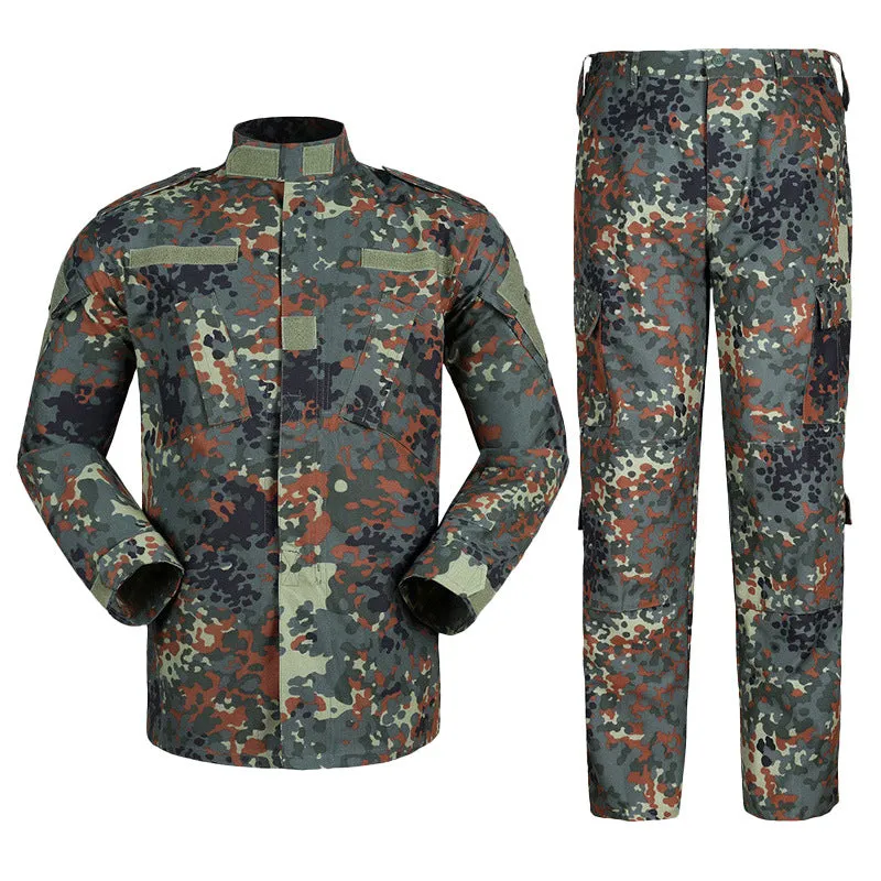 American Camo Outdoor Training Set Wear-resistant Suit