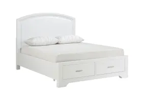 Arista 3-Piece Full Storage Bed - White