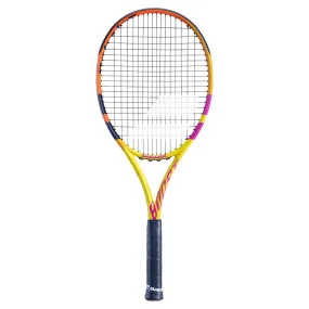 Babolat 121226 BOOST RAFA Strung Tennis Racquet, 4 1/4 - Yellow/Orange/Purple