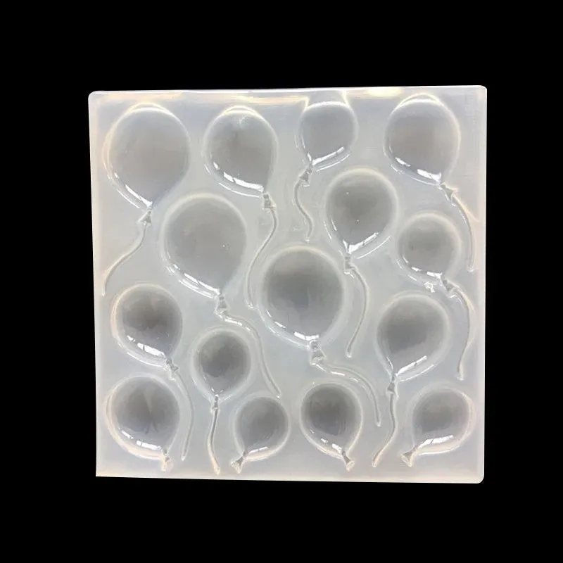 Balloon patterned Mould - Resin Crafts-Silicone Jewellery Molds