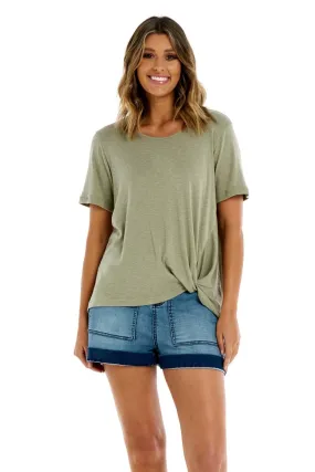 Betty Basics Burleigh Tee in Vine Green