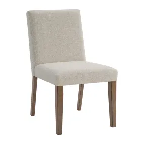 Biscotti Upholstered Dining Chair - Light Brown, Grey