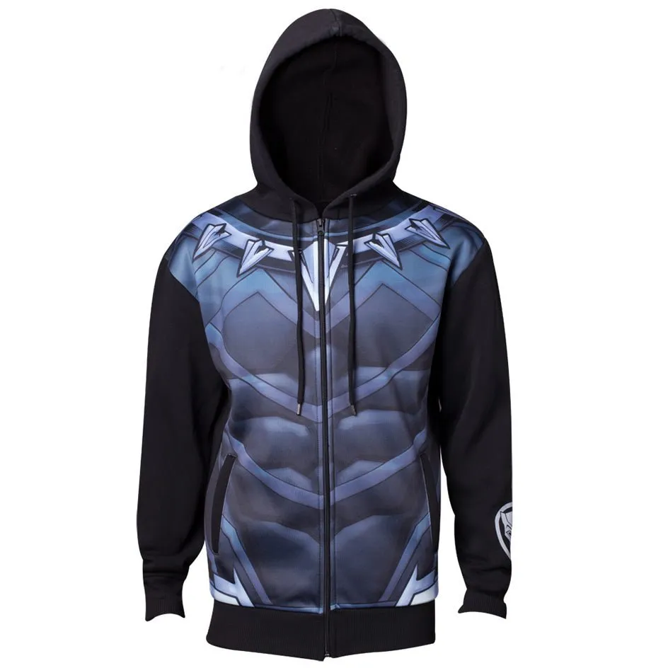 Black Panther Sublimated Costume Hoodie