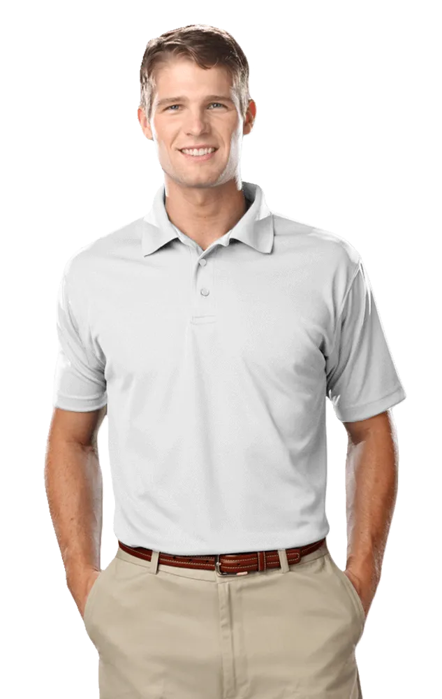 Blue Generation Men's Value Moisture Wicking Polo