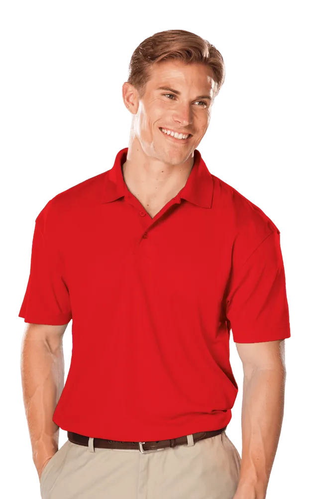 Blue Generation Men's Value Moisture Wicking Polo