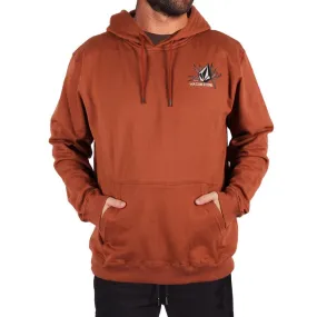 Buzo Volcom Fe Hood Chrissieabott Ladrillo