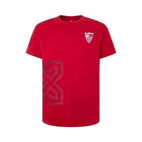 Camiseta Roja Escudo Blanco 23/24 Adulto