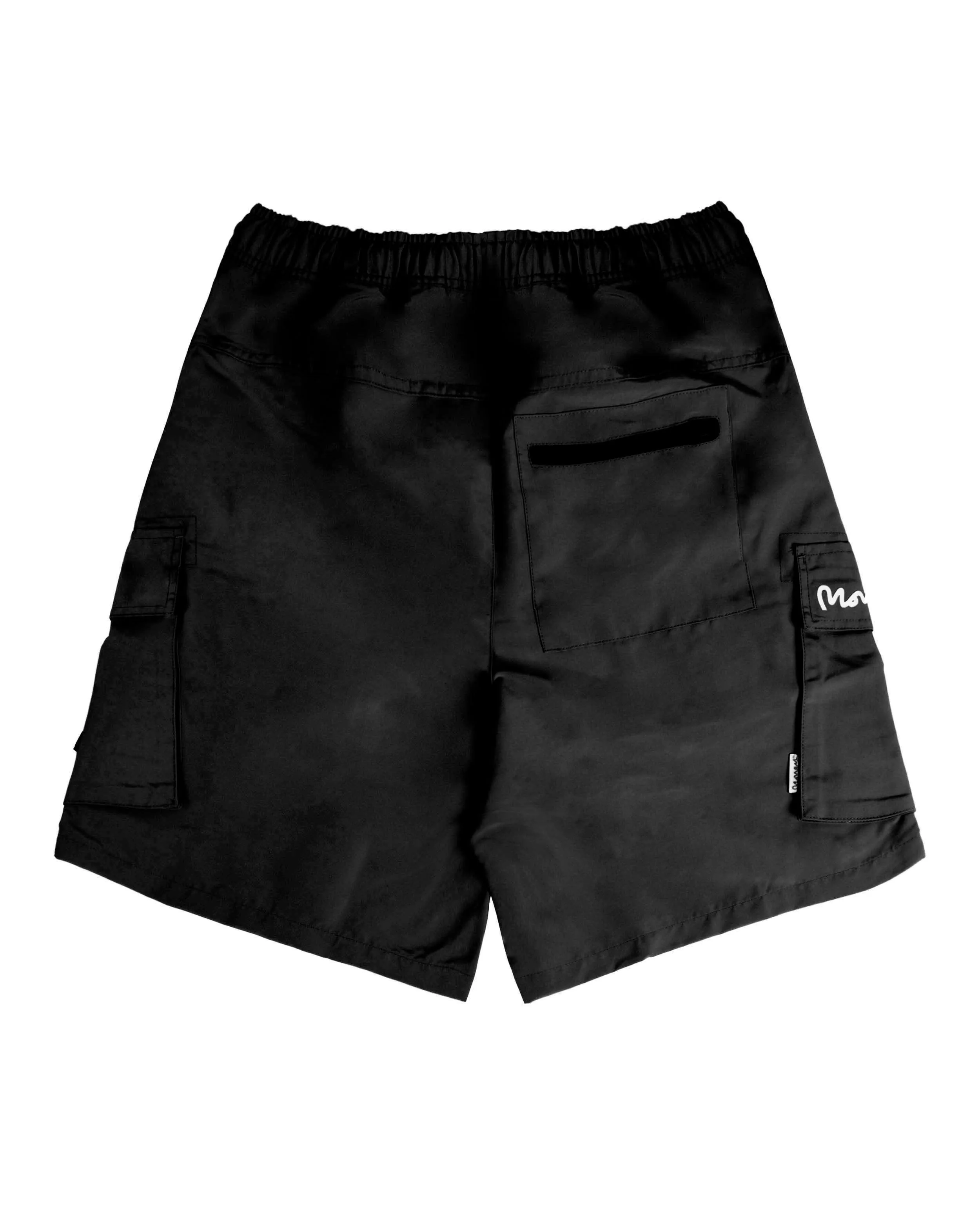 CARGO ENGINEERED SHORTS - BLACK