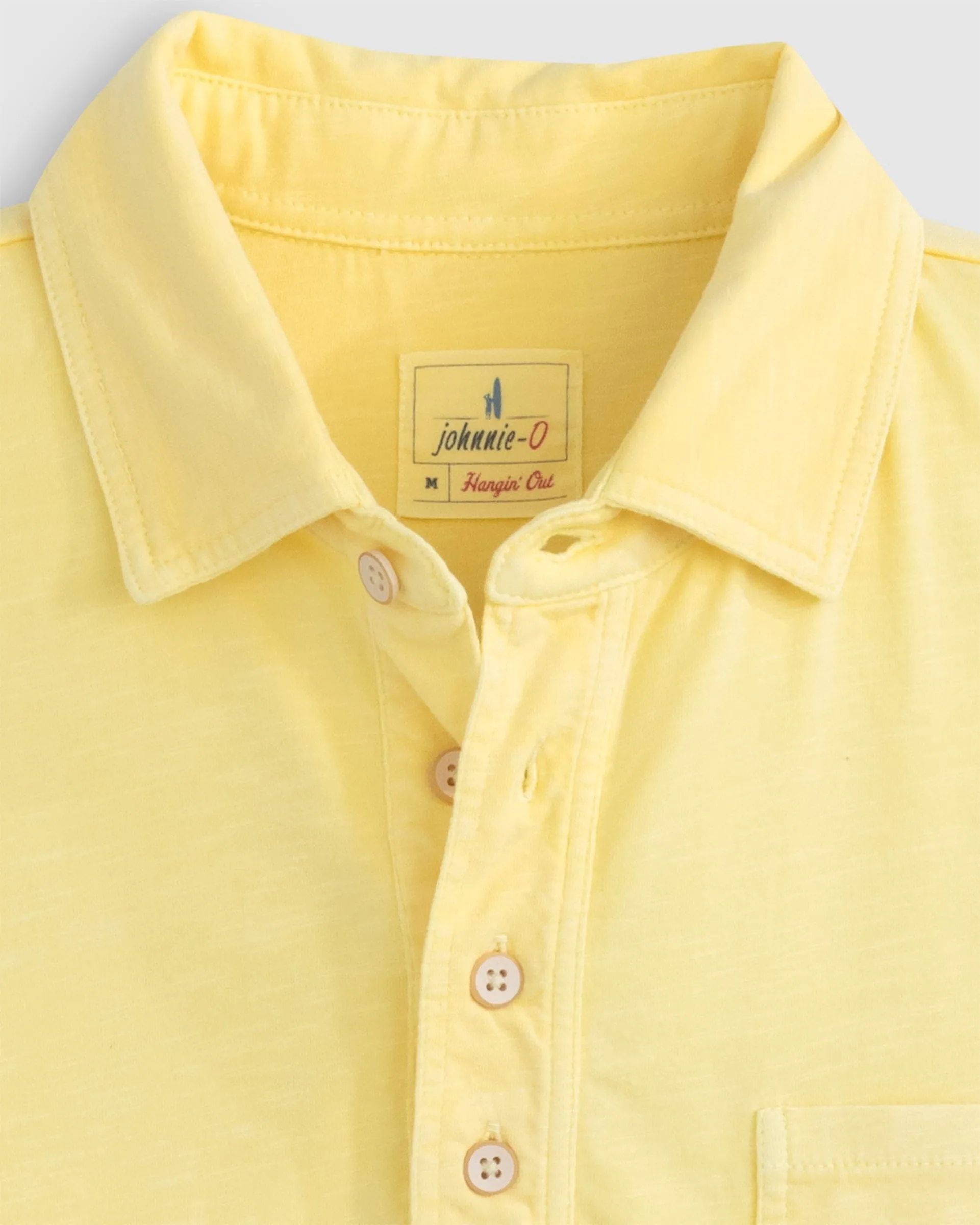 Coastal Wash Original Polo- Canary