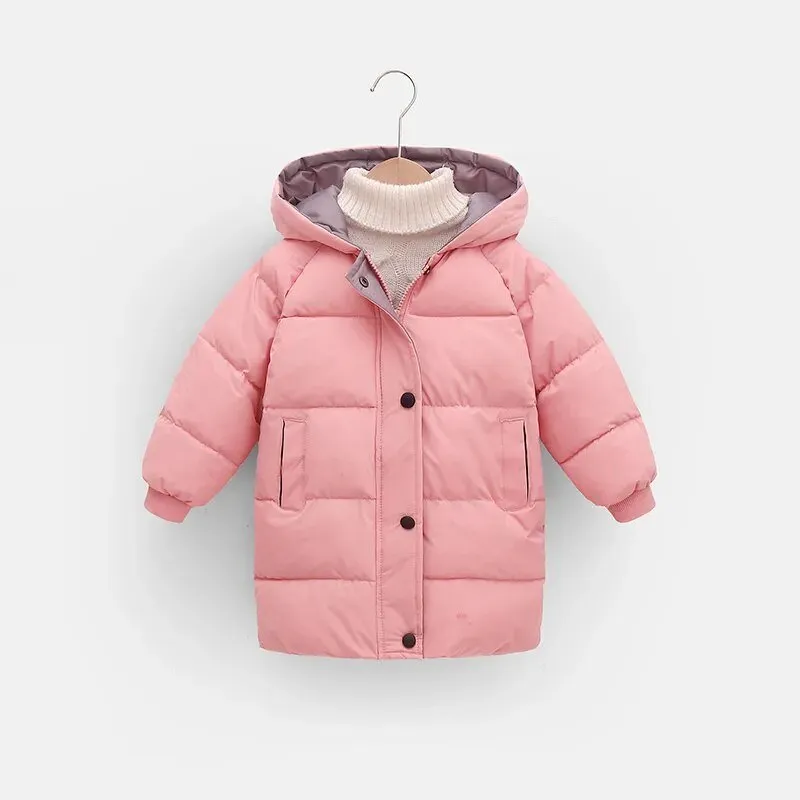 Cozy Kids' Puffer Coat with Hood