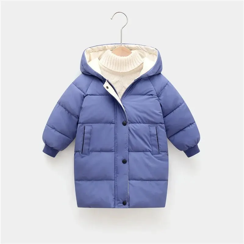 Cozy Kids' Puffer Coat with Hood