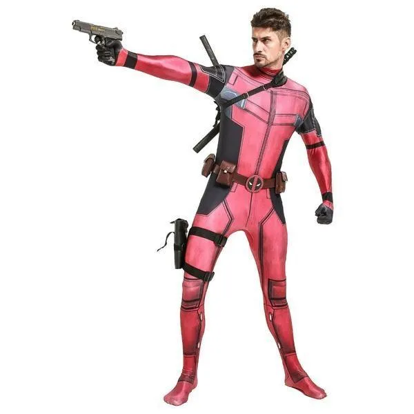 DEADPOOL Cosplay Costume for Men