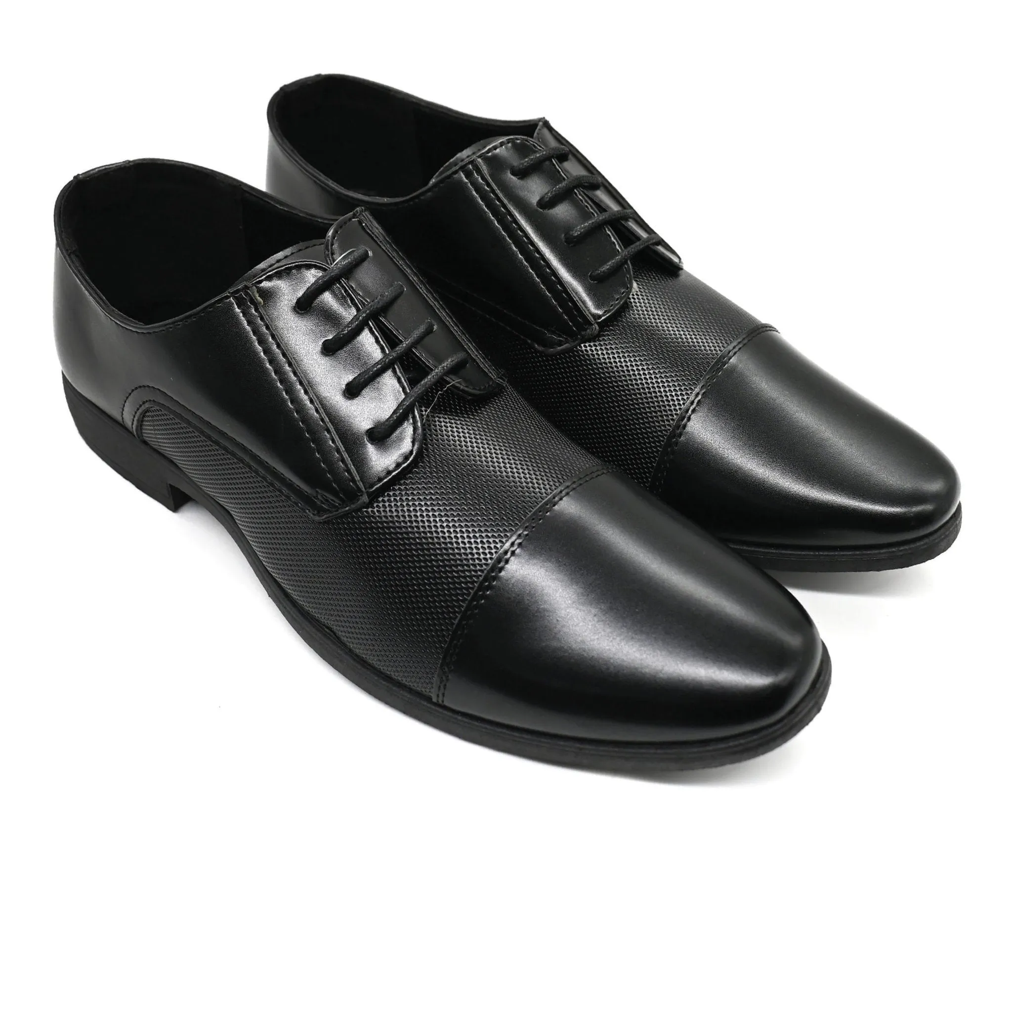 Deniro Davis Men's Formal Shoes - Black