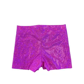 Ditto Dancewear Sparkle Shorts - Hot Pink