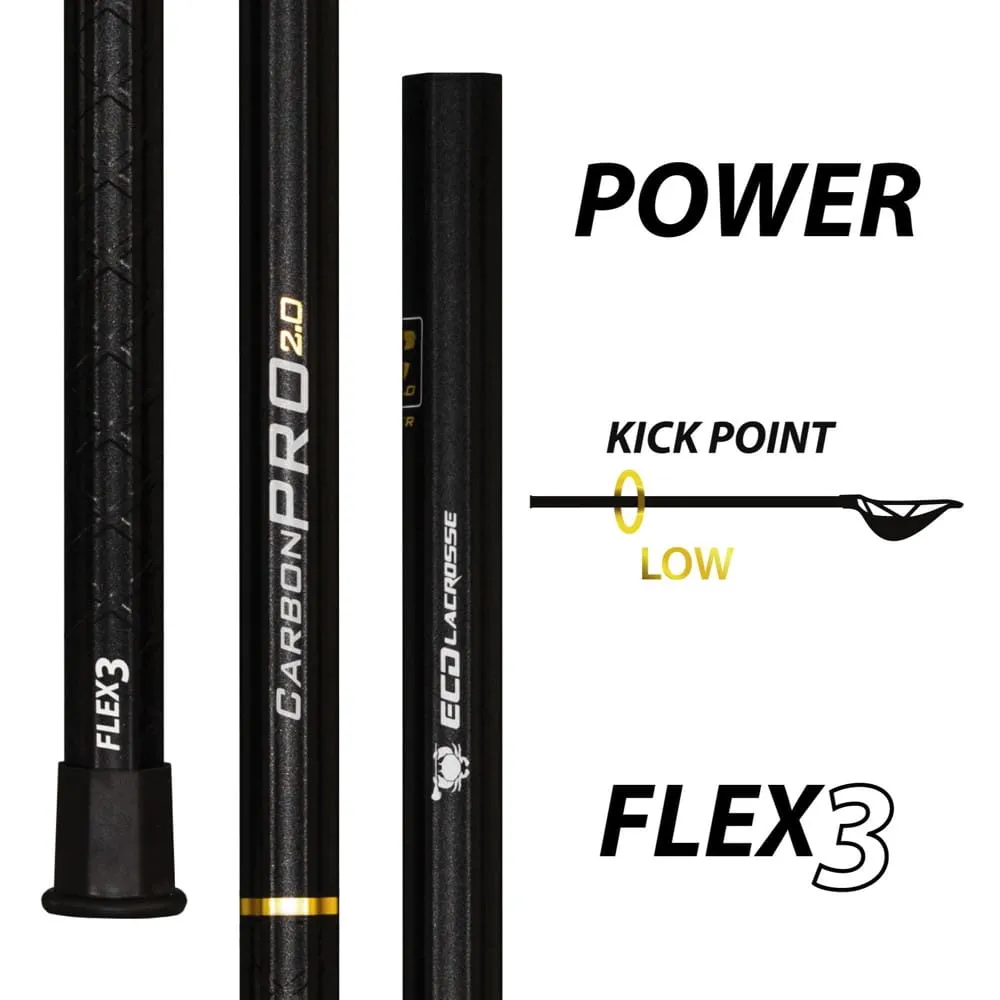 ECD CARBON PRO 2.0 Power Composite Attack Lacrosse Shaft