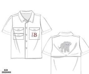 Elephants Fishing Shirt - IN STOCK