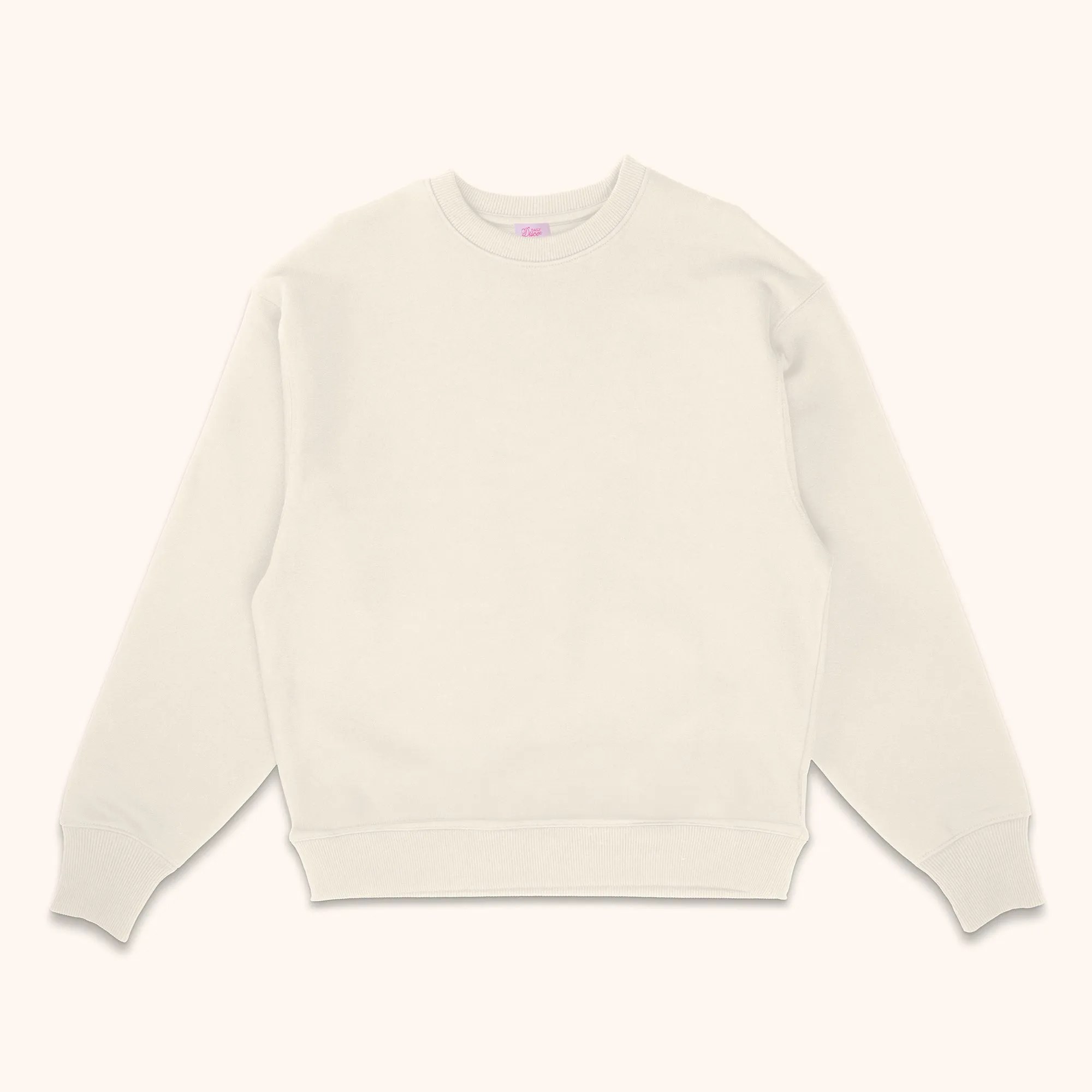 Embroidered Collar Custom Sweatshirt