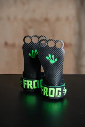 Frog Grips Elite Grips 4.0 HD Finger Holes Green