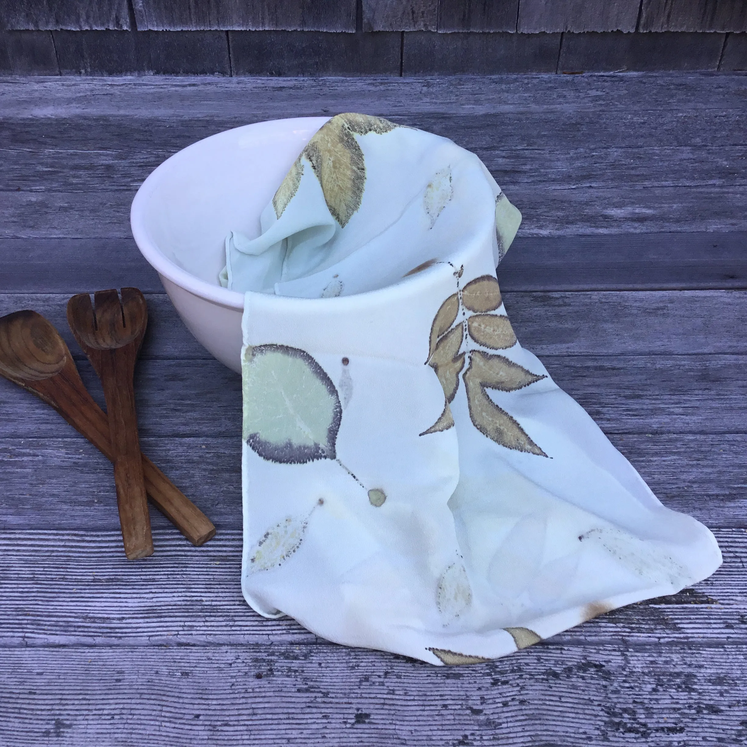 Garden Scarf - Crepe de Chine