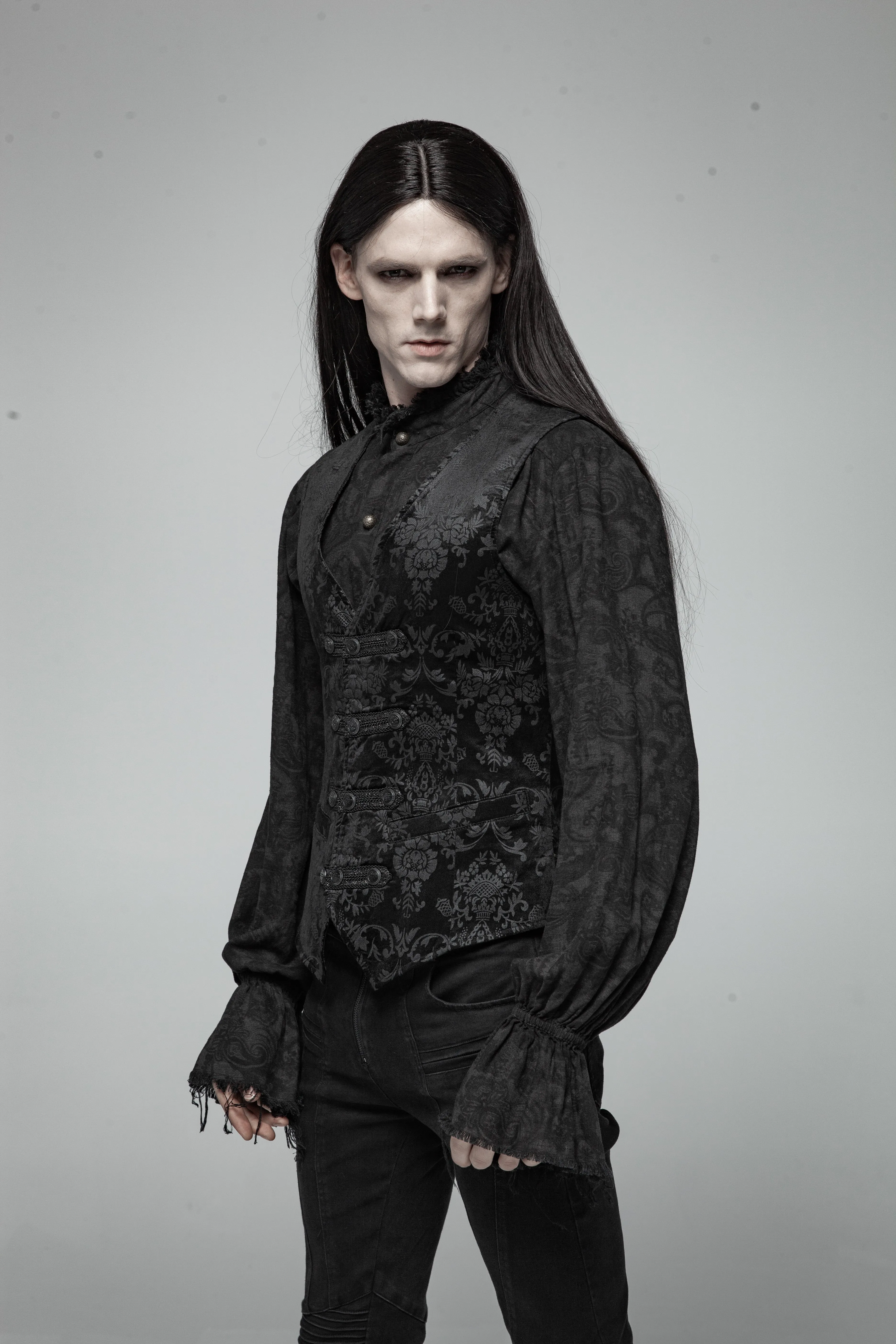 Gothic Man Vest Wasitcoat