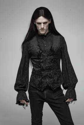 Gothic Man Vest Wasitcoat