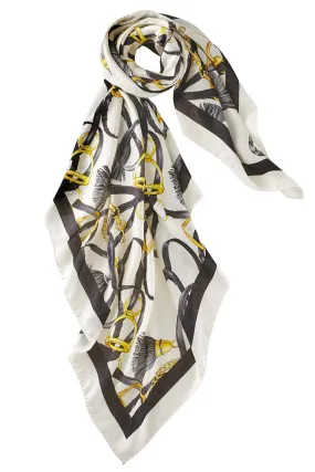 Grande Firenze Scarf - Ivory