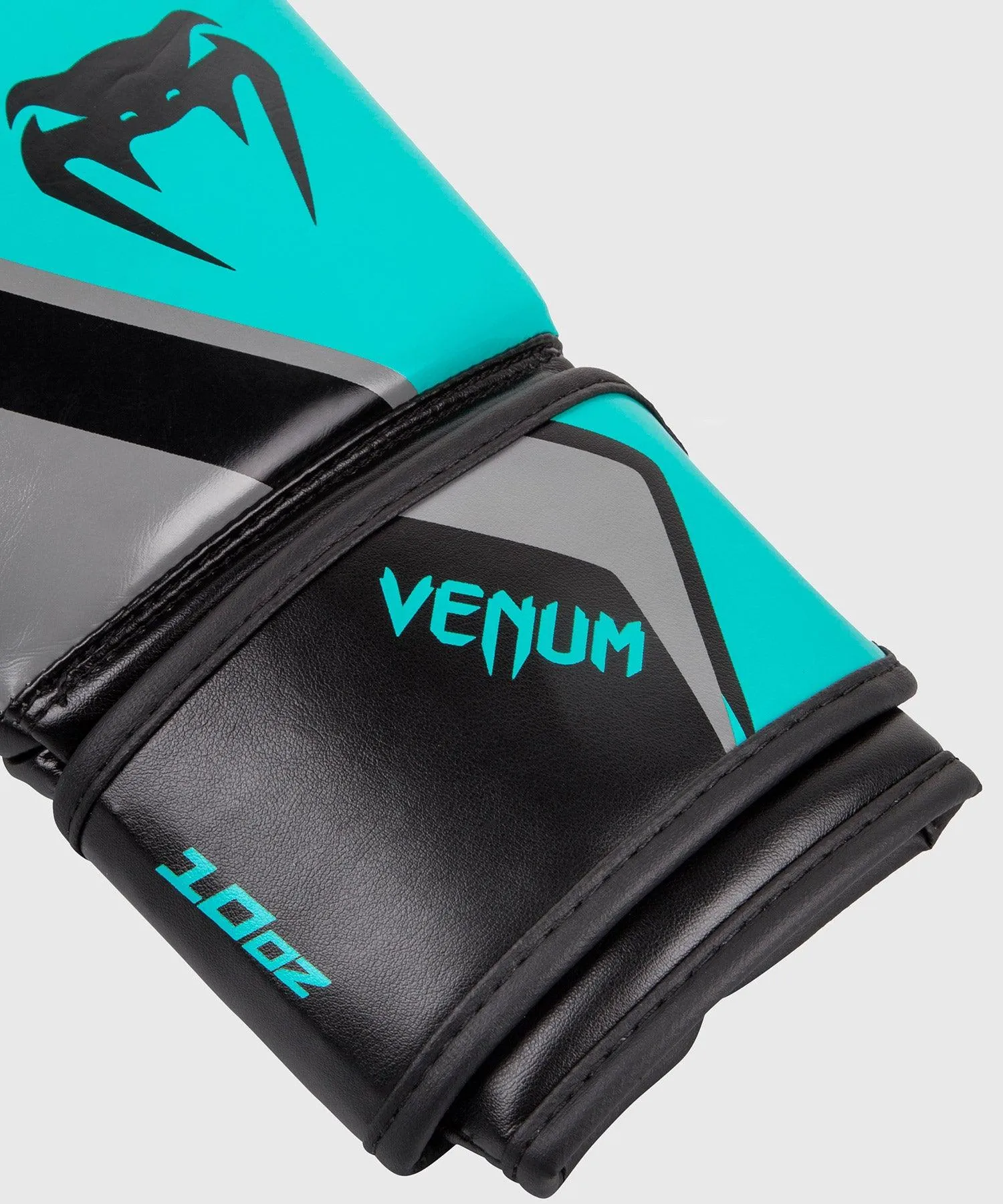 Guantes de Boxeo Venum Contender 2.0 – Gris/Turquesa-Negro