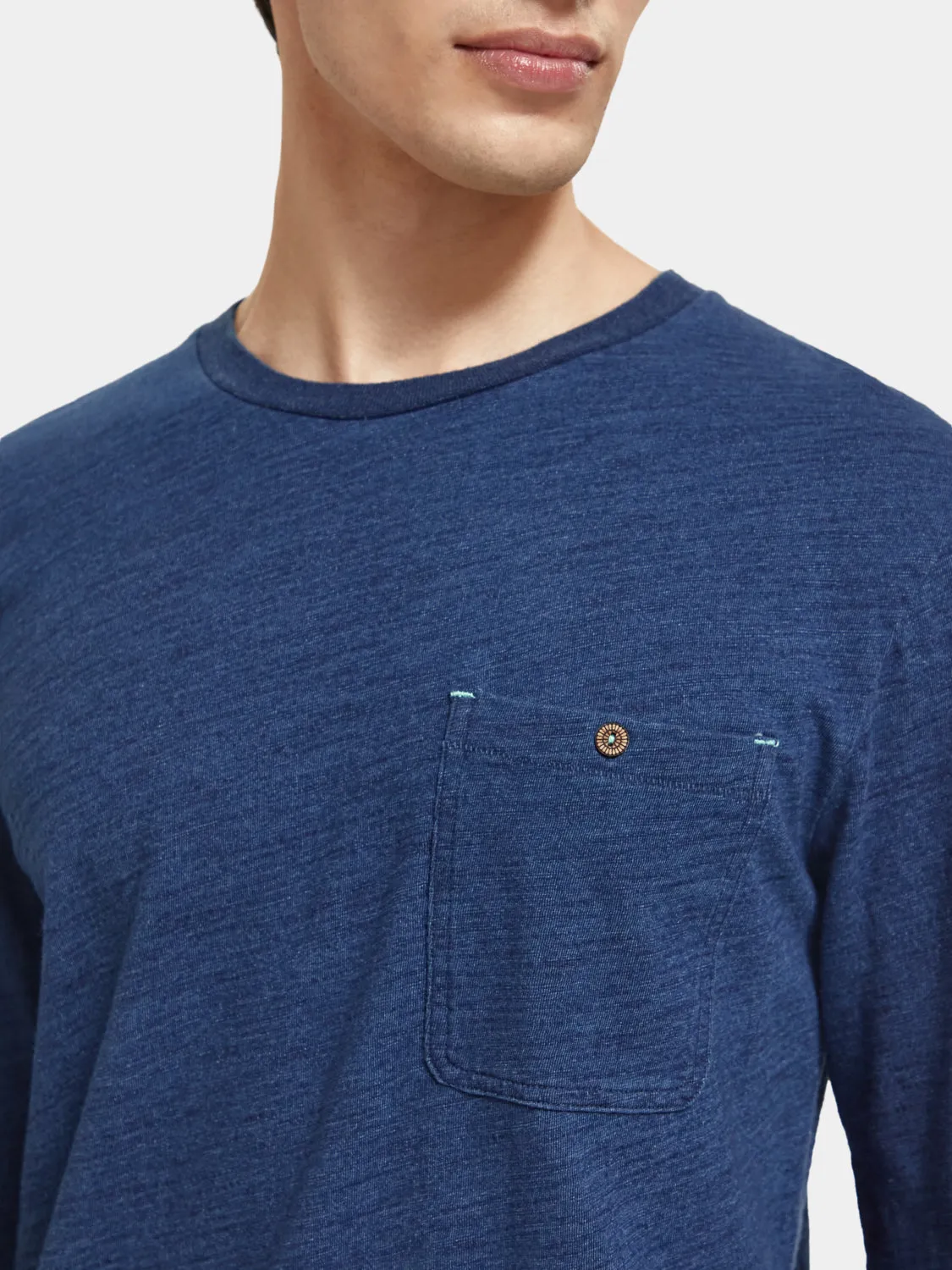 Indigo long sleeved t-shirt