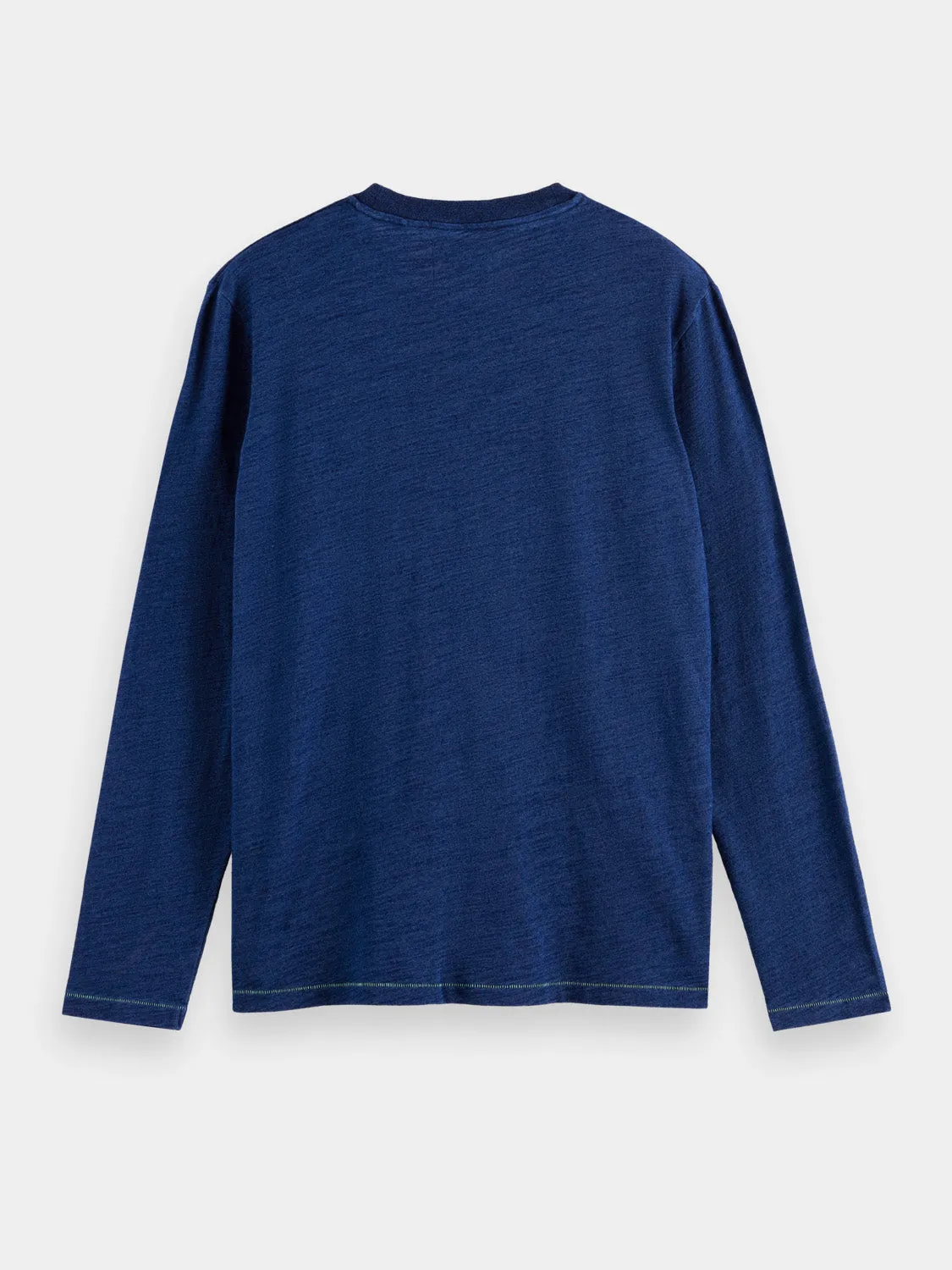 Indigo long sleeved t-shirt