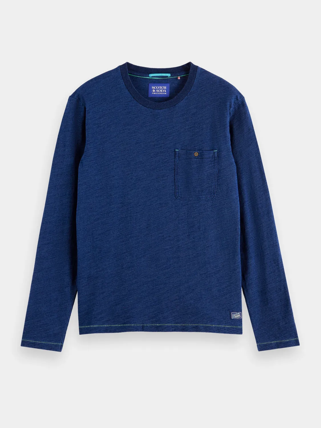 Indigo long sleeved t-shirt