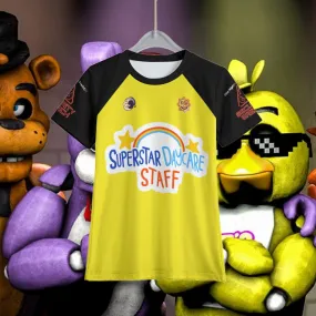 Kids Superstar Daycare Staff FNAF Shirt