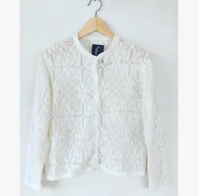 Lace Knit Cardigan 60s