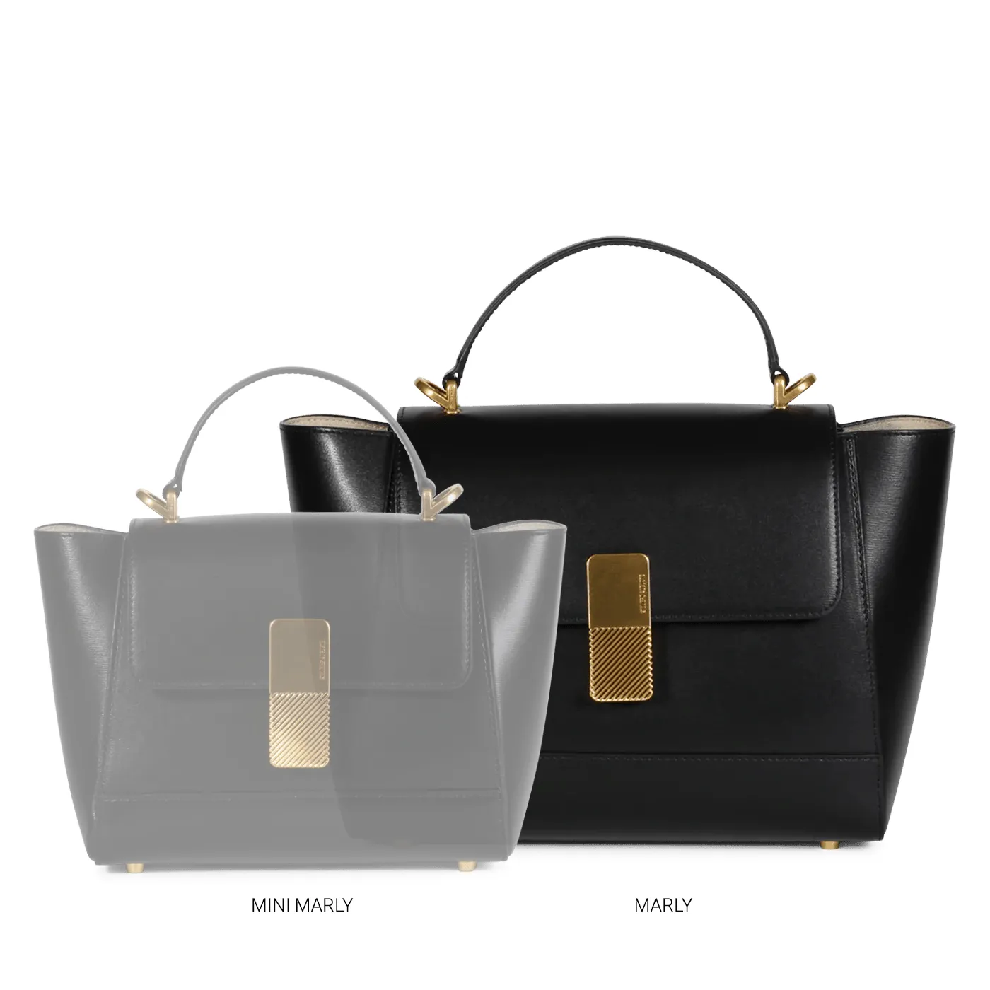 Marly Gold Edition - Cuir Box Noir