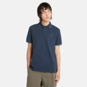 Men's Millers River Tipped Pique Polo