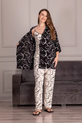 Mix & Match Pj set with Robe