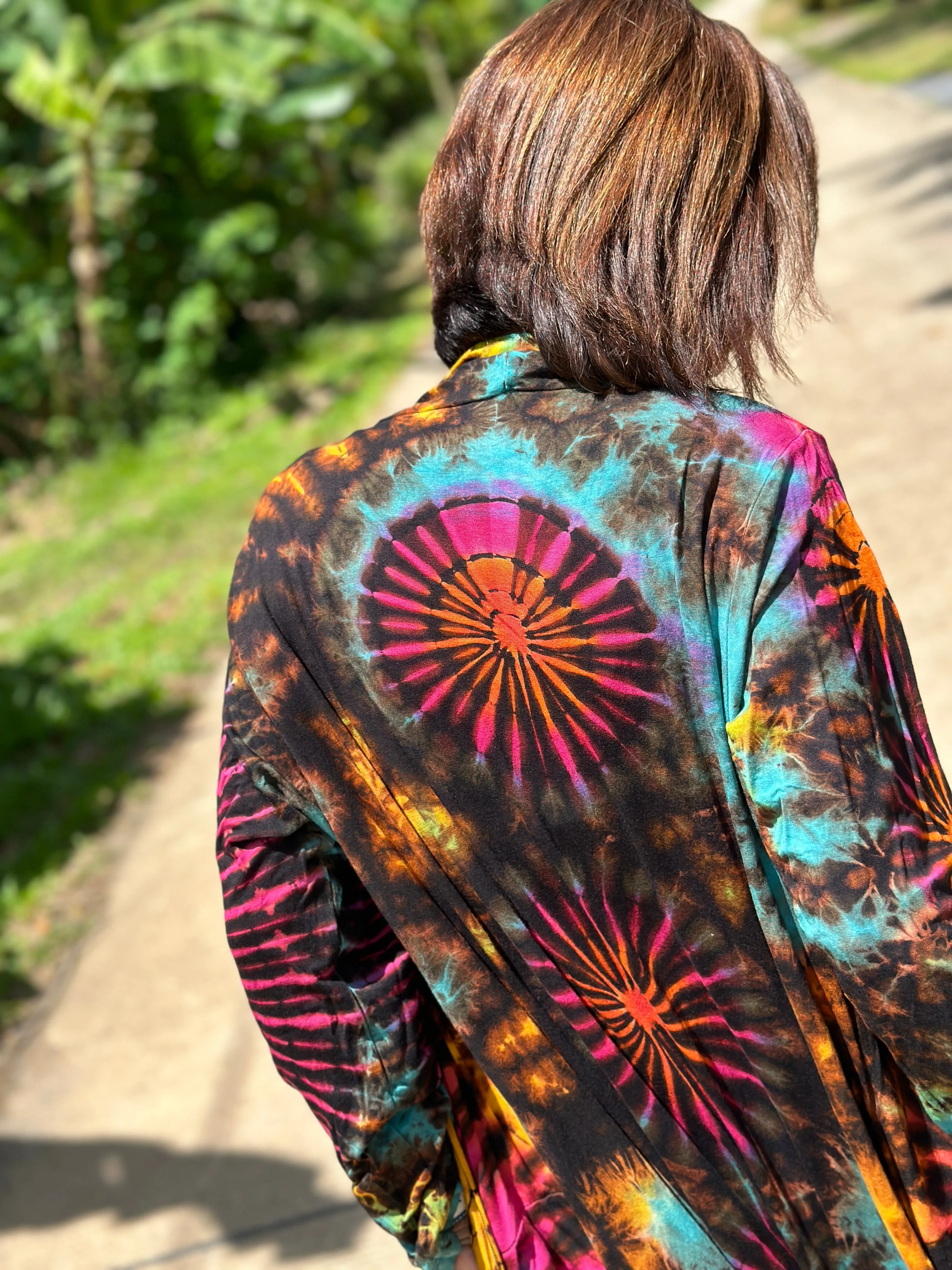 Mudmee Tie Dye Cardigan