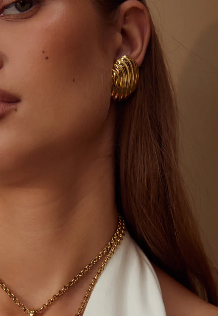 Odette Earrings | Gold