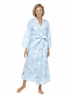 Pale Blue Gardenia Classic Robe