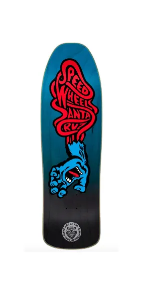 Santa Cruz Speed Wheels Vein Hand Blue Black 9.35 Hand Screened a NHS in Santa Cruz, Limited to 300 Worldwide, Numbered.Skateboard deck - Tablas