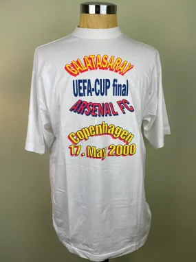 T-Shirt | 2000 | Arsenal vs Galatasaray | UEFA Cup Final | Bootleg T-Shirt