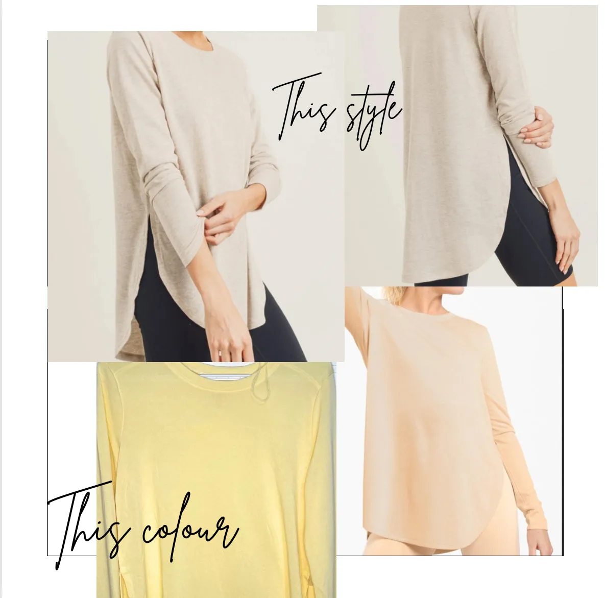 The Lainey Long Sleeve Top - Lemon