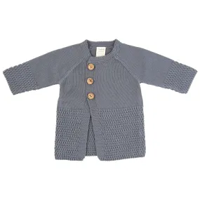 Tiny Twig Grey Knitted Cardigan