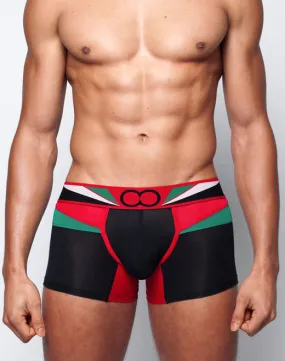 U31 Vavoom Trunk Underwear - Black/Green