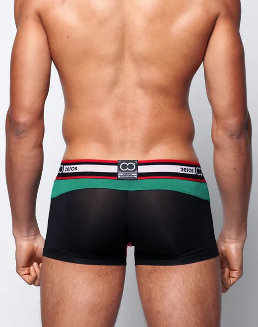 U31 Vavoom Trunk Underwear - Black/Green